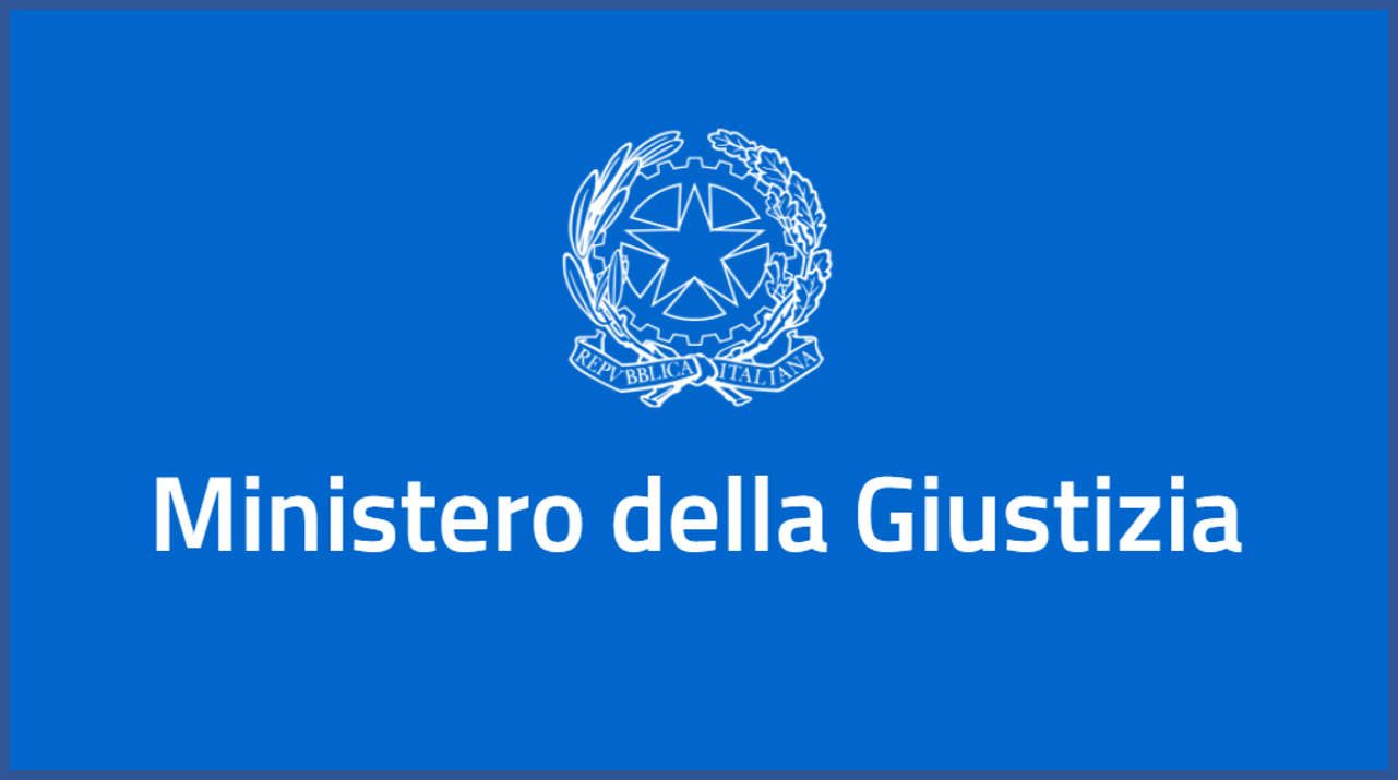 Logo Ministero della giustizia